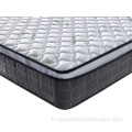 Matelas de printemps de poche de tissu de tissu de bambou